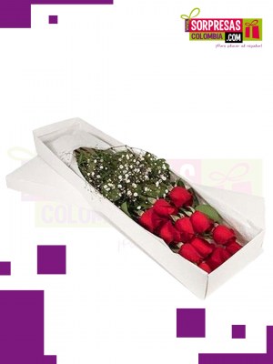 Caja sorpresa con fresas - Tienda de Regalos Barranquilla